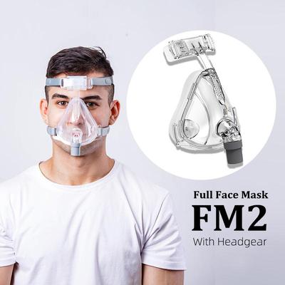 Полнолицевая маска BMC FM2 CPAP Auto CPAP BiPAP маска Wish Headgear для людей с апноэ во сне и храпом
