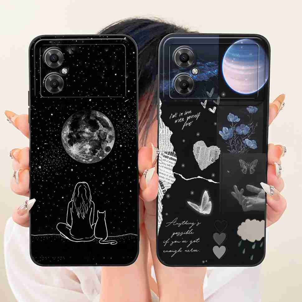 Sunflower Cartoon Cover For Xiaomi Poco M4 5G Cases Soft Silicone Phone Case For Xiaomi Poco M4 PocoM4 5G ShockProof Bumper