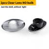 2Pcs For Mini Cooper R50 02-06 R52 04-08 R53 02-06 Turn Signal Side Fender Marker Light Housing Cover Shell Car Accessories