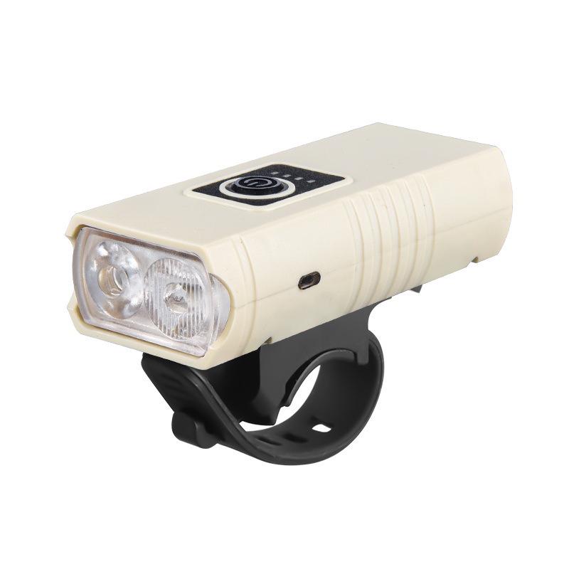 Светодиодный фонарь передний для велосипеда из алюминиевого сплава для ночной езды - Набор фонарей для шоссейного и горного велосипеда