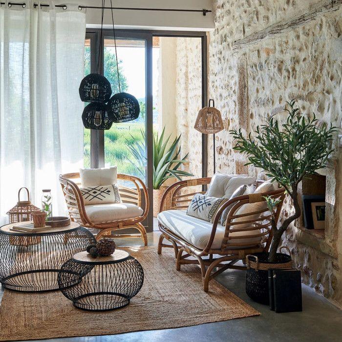 Natural Plant Jute Rug 120 X 170 Cm Atmosphera - Natural