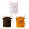 Adorable Highland Cow Plush Stuffed Animal For Kids High Quality Soft Fabric Design