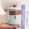 Jinfu Ru Kiln Beige Tianqing Travel Tea Set Outdoor Portable Camping Ceramic Teapot Kung Fu Gift Box