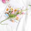 Пасхальные красочные яйца ветка дерева DIY цветочные букеты искусственное растение 2025 счастливой пасхальной вечеринки украшение для дома ваза весенний цветочный стебель
