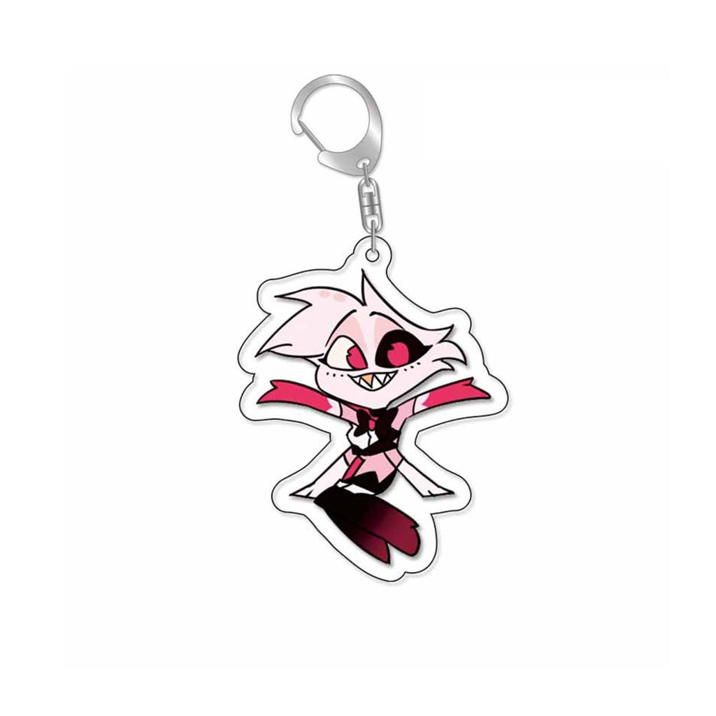 Акриловый брелок для кукол, брелок для ключей с мультяшной куклой вокруг аниме