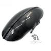 Motorcycle Accessories Short Retro Front Fender Mudguard  for Triumph Bobber Bonneville Speedmaster 1200 2018- Cafe Racer Black