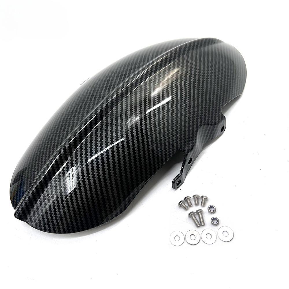 Motorcycle Accessories Short Retro Front Fender Mudguard for Triumph Bobber Bonneville Speedmaster 1200 2018- Cafe Racer Black