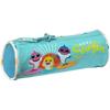 Round School Pencil Case - SAFTA - BABY SHARK - Comfortable - Versatile - Children 5-14 Years