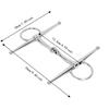 Ring Style Full Cheek Bit Jointed Design Horse Mouth Bit Horse Snaffle Bit  Equestrian Training