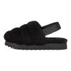 Кроссовки женские Super Fluff Slipper черные 1121751-BLK
