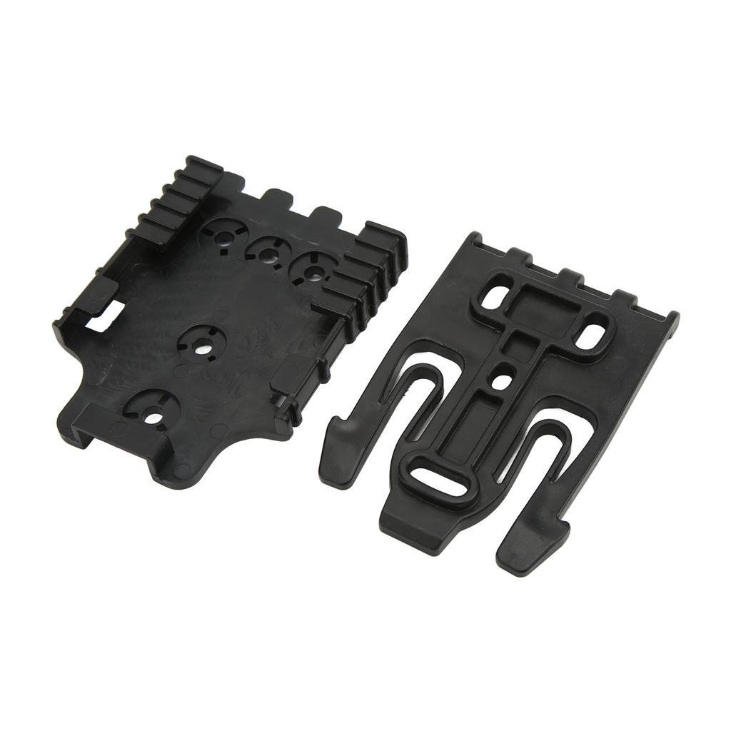 Quick Release System Kit Locking Buckle and Receiver Plate Black Nylon for On Duty Belt Girdle