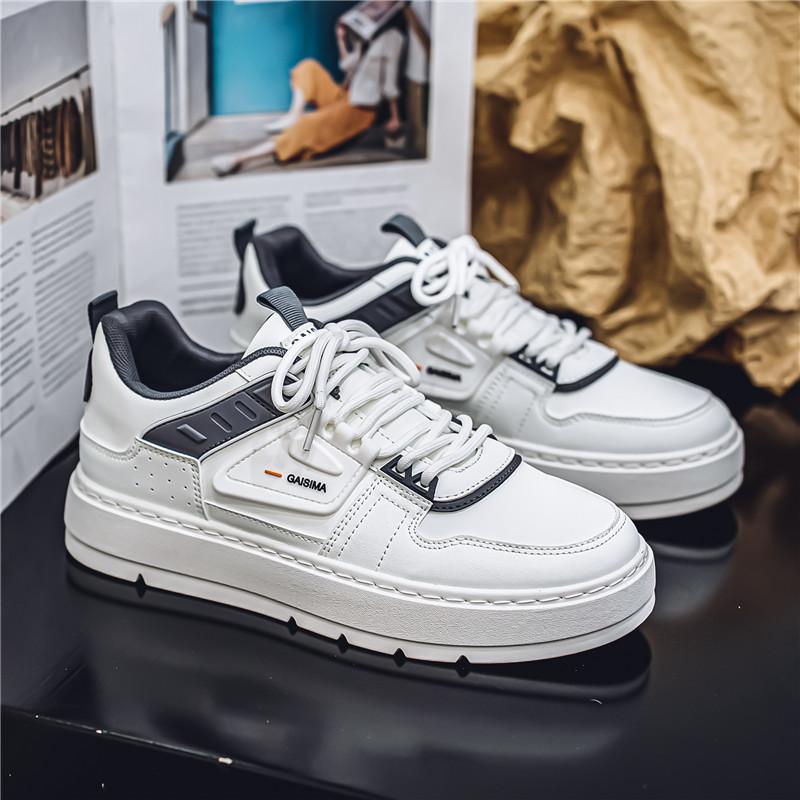 Мужская повседневная популярная обувь для скейтбординга с низким верхом, студенческая модная обувь для мальчиков, мужские удобные кроссовки с мягкой подошвой, трендовые спортивные кроссовки