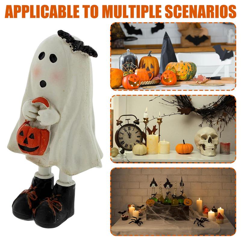 Жуткий автомобиль, украшение для дома, ужас, фигурки призраков на Хэллоуин, 2024, статуэтка призрака на Хэллоуин, украшения для автомобильной гостиной, двора