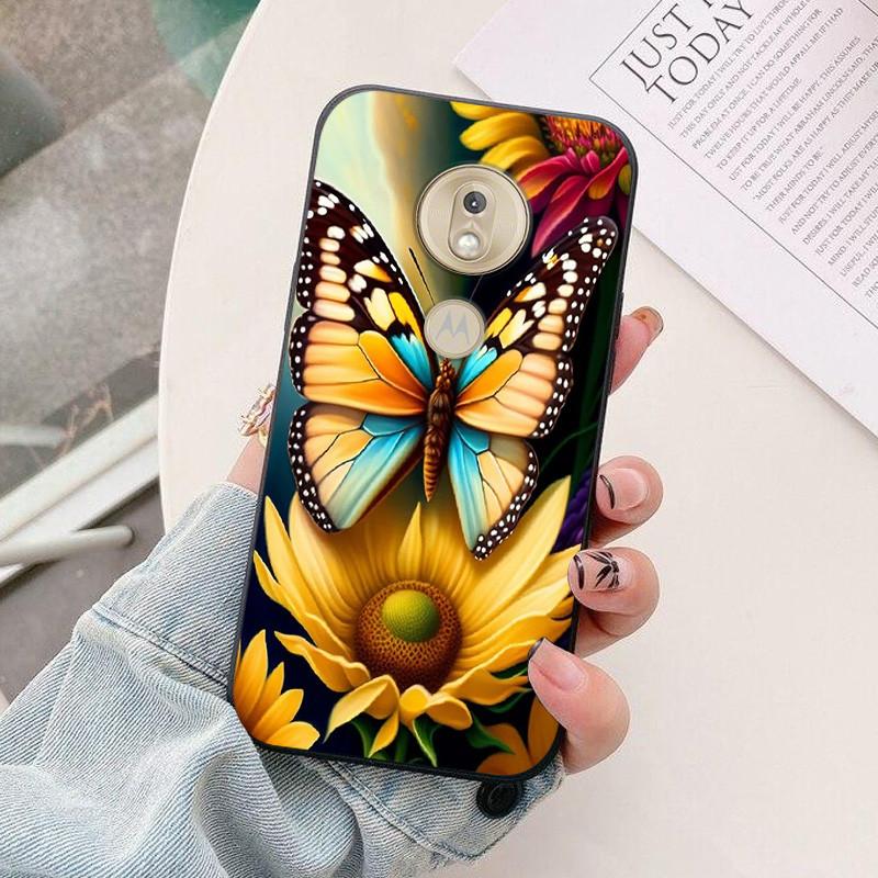 Чехол для Moto G7 Play Мягкий силиконовый чехол из ТПУ для телефона Motorola Moto G7 Power Чехол-бампер для Motorola G7Play G7power Fundas