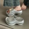 New Style Casual Women's Shoes One-piece Fashionable and Versatile Thick-soled Height-increasing Flip-flops