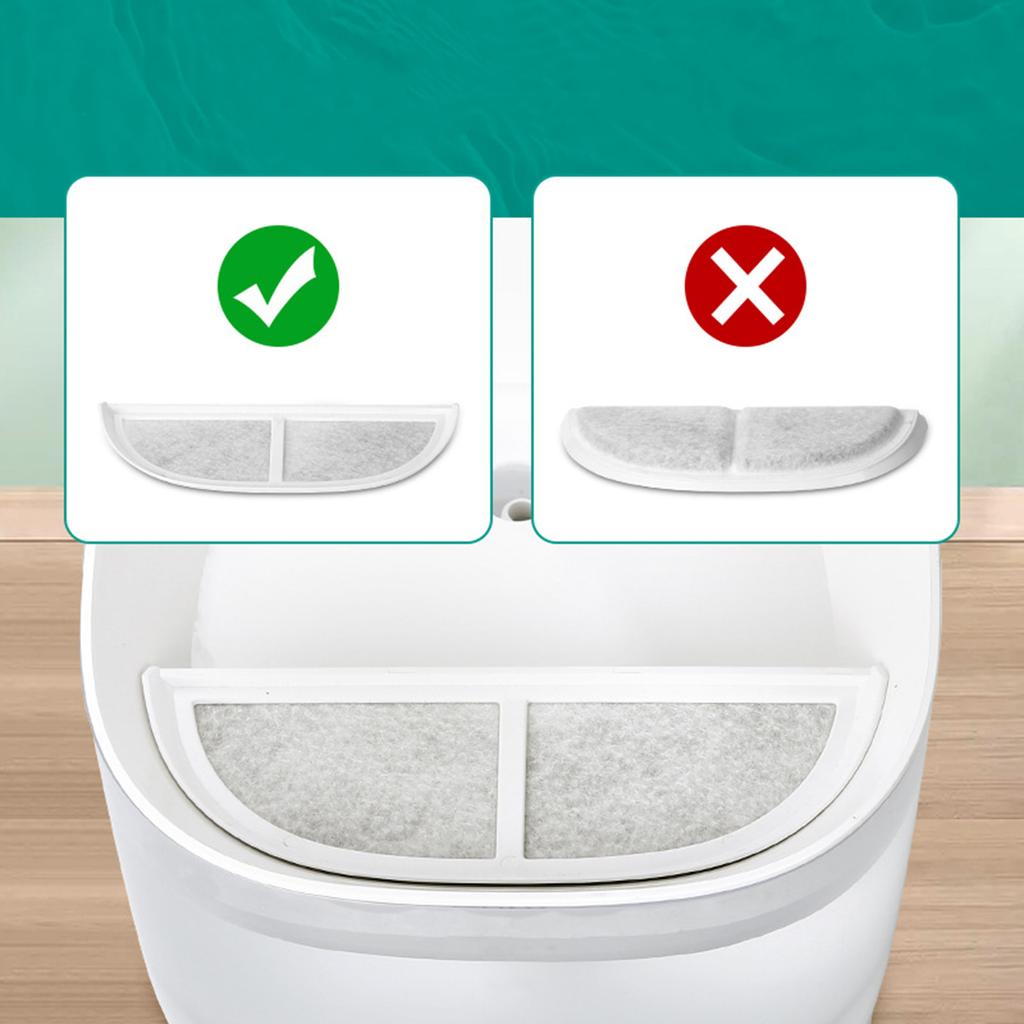 8 сменных фильтров для фонтанчиков для домашних животных. Улучшение качества воды. Сохранение чистоты воды благодаря замене фильтрации.