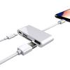 5-в-1 Type-C кард-ридер: Совместимость с SD, USB, Apple, Android, OTG