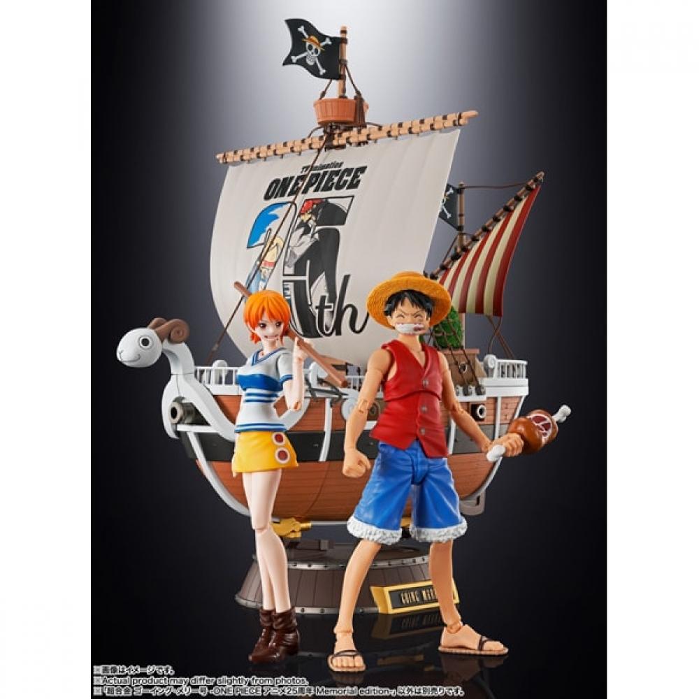 Bandai Spirits Super Alloy One Piece Going Merry  Аниме One Piece 25-летний юбилей Мемориальное издание  [Готовая раскрашенная фигурка]