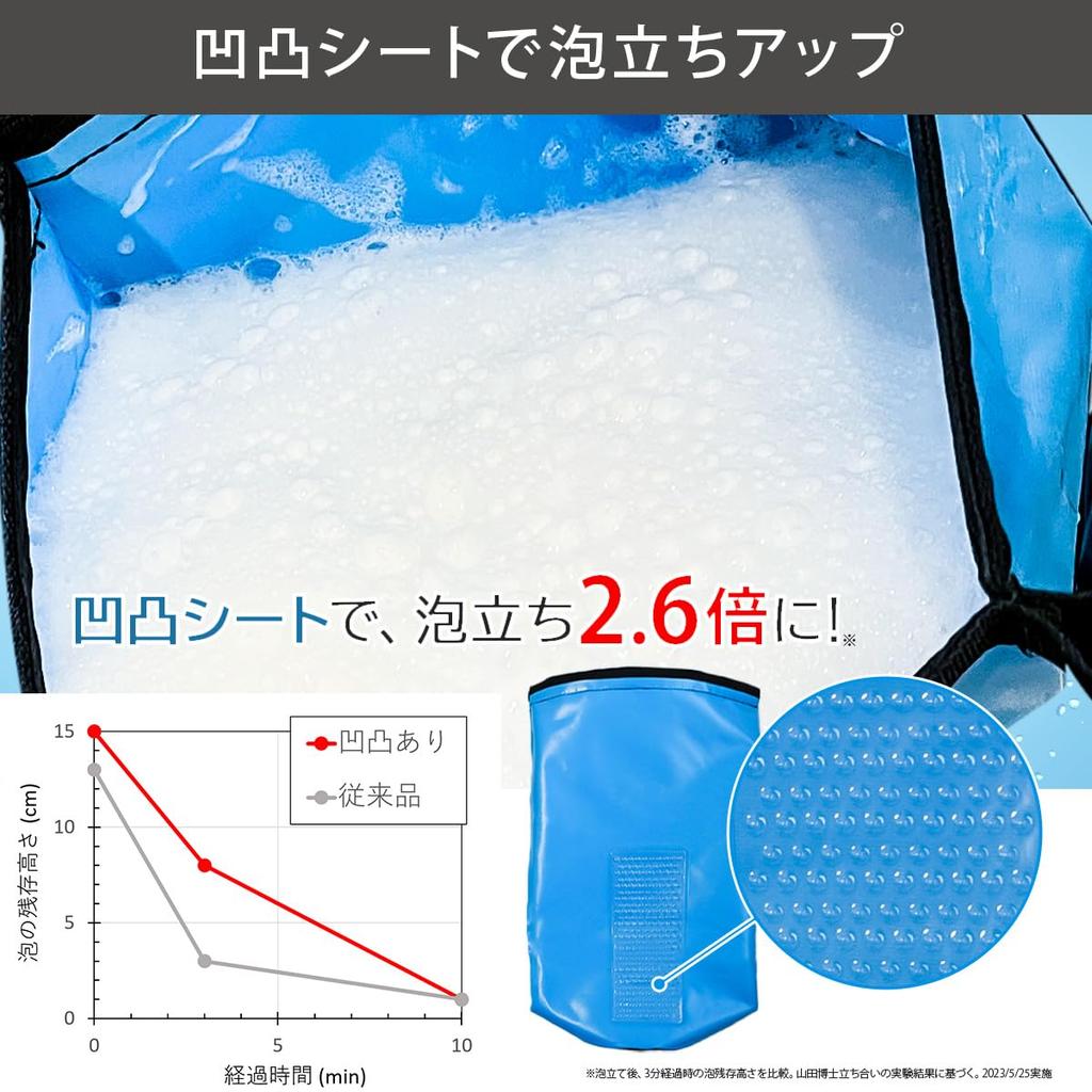 Zable Laundry Perfect for Hand Delicate Outdoor and Disaster Preparedness Bag, Travel, Convenient, Portable, Waterproof, Lightweight, Compact,