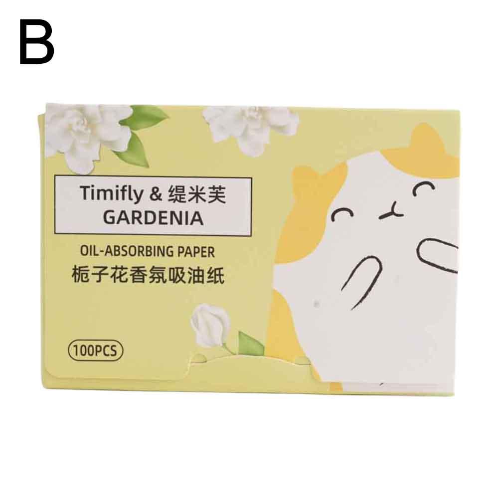 100 шт. Ароматизированная матирующая бумага для лица для контроля жирности и впитывания масла. Портативные салфетки для очищения лица. Инструменты для макияжа.
