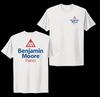 Футболка с логотипом краски Benjamin Moore White Painting Все размеры S-5XL Унисекс