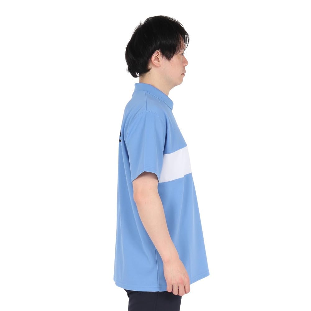 Ping Apparel Men's AddElm Series Short Sleeve Polo Shirt (add.03 Technology) for Golf, Size 621-5160211, Blue, Size 3L