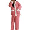Winter Warm Flannel Women Pyjamas Set Thick Coral Velvet Long Sleeve Pajamas Set Leisure Sleepwear For Women Nightwear Nighttown