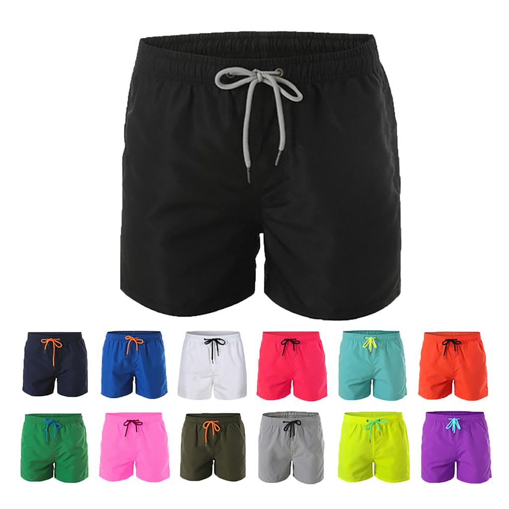2024Fashionable Men's Summer Beach Pants, Sports Casual Shorts With Cropped Pants
