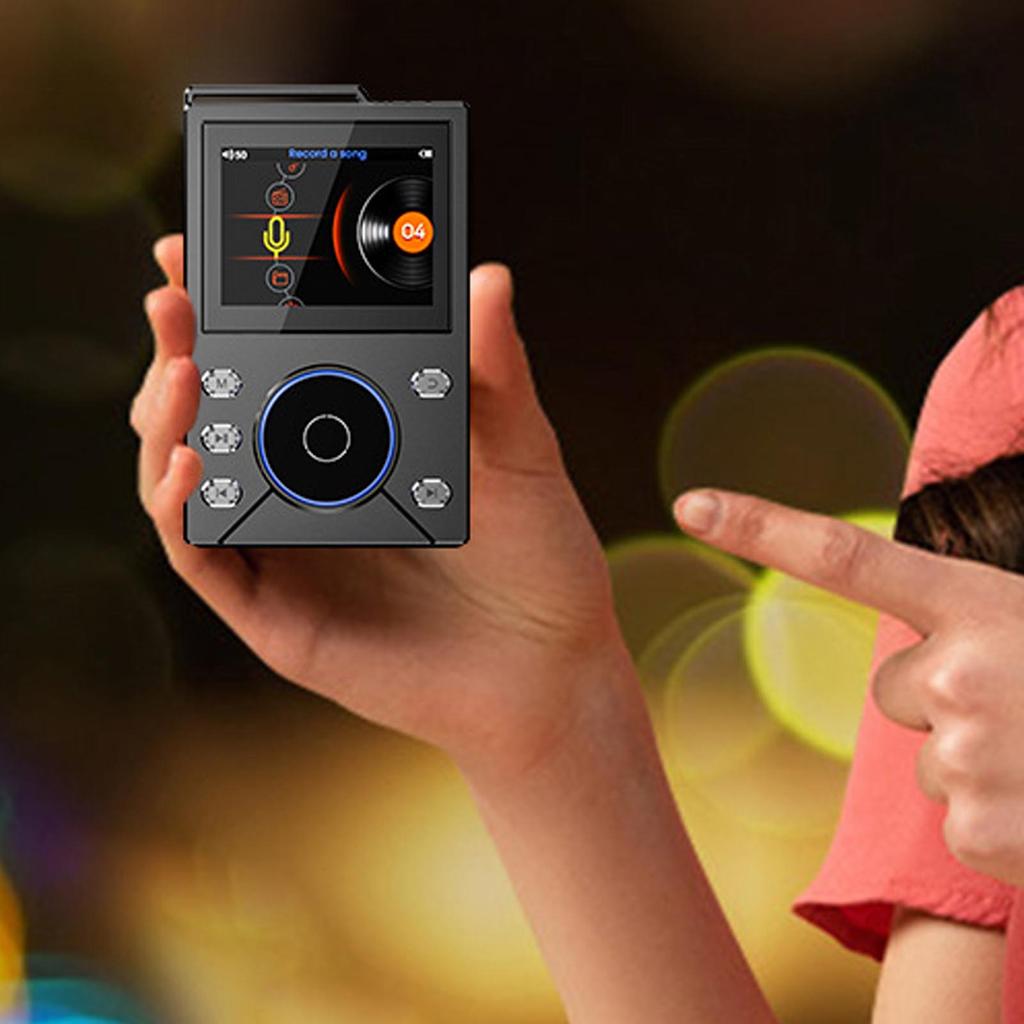 Hi-Fi MP3-плеер с 5.4 DSD FLAC Воспроизведение без потерь Музыкальный плеер высокого разрешения DSD256 Поддержка до 256 ГБ