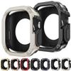 Защитный чехол-броня для Apple Watch Case 46/42мм/41/45/40/44/49мм TPU+PC Защитный бампер для Iwatch Ultra 2 Серии 10/9/8/7/6/5/4 Корпус