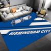 1pc BIRMINGHAM CITY LOGO Entrance Mat, Non-Slip Mat Area Rug,Room Decor, Outdoor Decor, Kitchen Rug,Doormat - Machine Washable, Easy to Clean