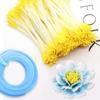 20Pcs Waterdrop Artificial Pistil 1mm DIY Flower Stamen Simulation Flower Stamen  Craft Making
