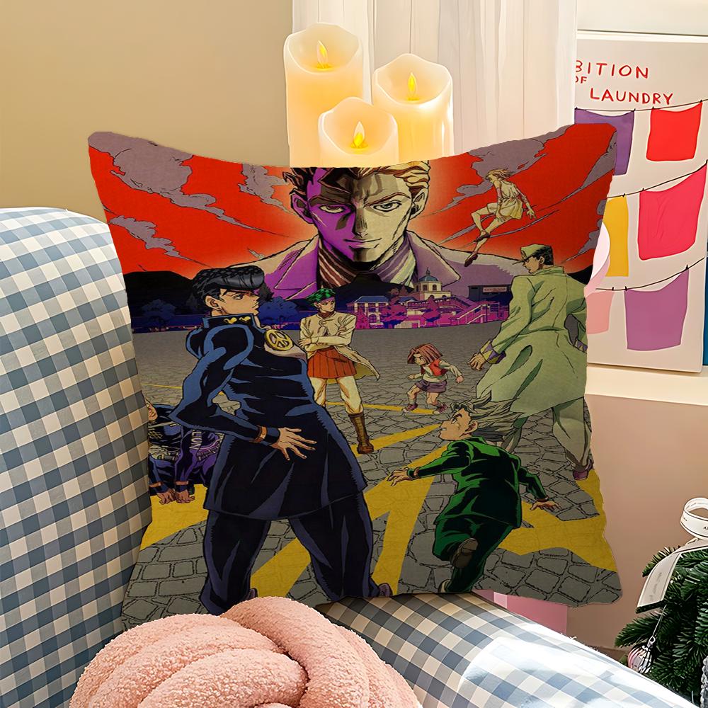 Аниме JoJo's Bizarre Adventure Чехол на подушку с кленовым дизайном Счастливый Осенний Урожай Декор Праздничный Декор Чехол на Подушку