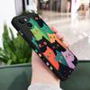 Красочный чехол для телефона с кошкой для iPhone 16 15 14 13 12 11 X XR XS Plus Pro Max Mini Силиконовая крышка
