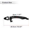 Front Left Car Exterior Door Handles for Kia Optima 2011-2015 Durable Door Handle Replacement No.826512T010 ABS 1 Pcs