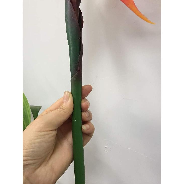 3 шт. Большая стрелиция 32 дюйма, искусственный цветок, устойчивый к УФ-лучам, не выцветающий, часть цветка изготовлена из мягкой резины ПУ, искусственные растения для дома