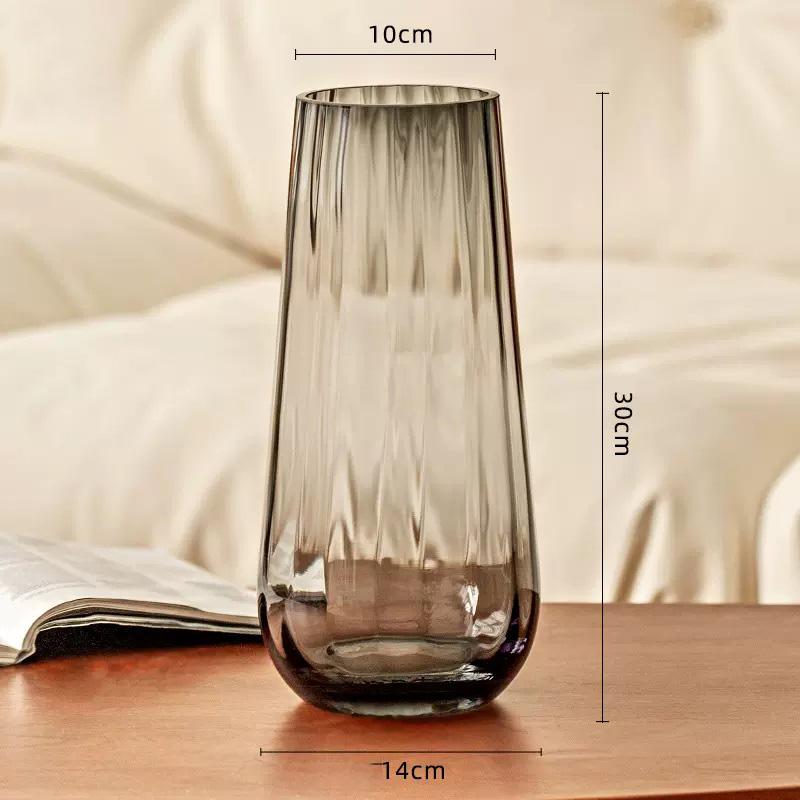 Ваза Стеклянная ваза Украшение дома Украшения Цветочная композиция Ваза для цветов