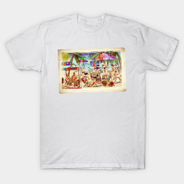 Футболка женская открытка от La Verne 1959 Harajuku Print Kawaii футболка летняя женская футболка с коротким рукавом топ футболка