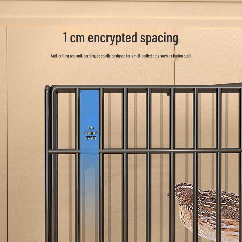 Рутин Зашифрованная Большая Клетка для Птицы: Идеально для цыплят, утят, перепелов, каролинок