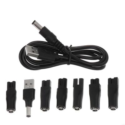 L5BD Универсальный USB-кабель для зарядки электрических приборов для волос и красоты, триммеров для бороды, адаптер, шнур питания