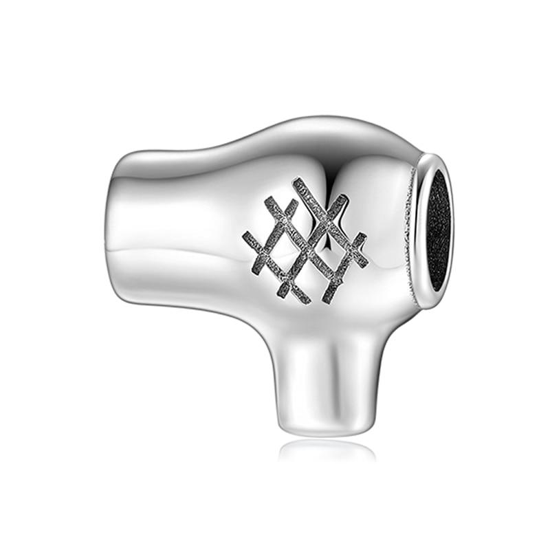 Fashion Modeling Sterling Silver 925 Scissors And Comb Charms Pendants Fit Designer Original Necklace Bracelet Beads Jewelry