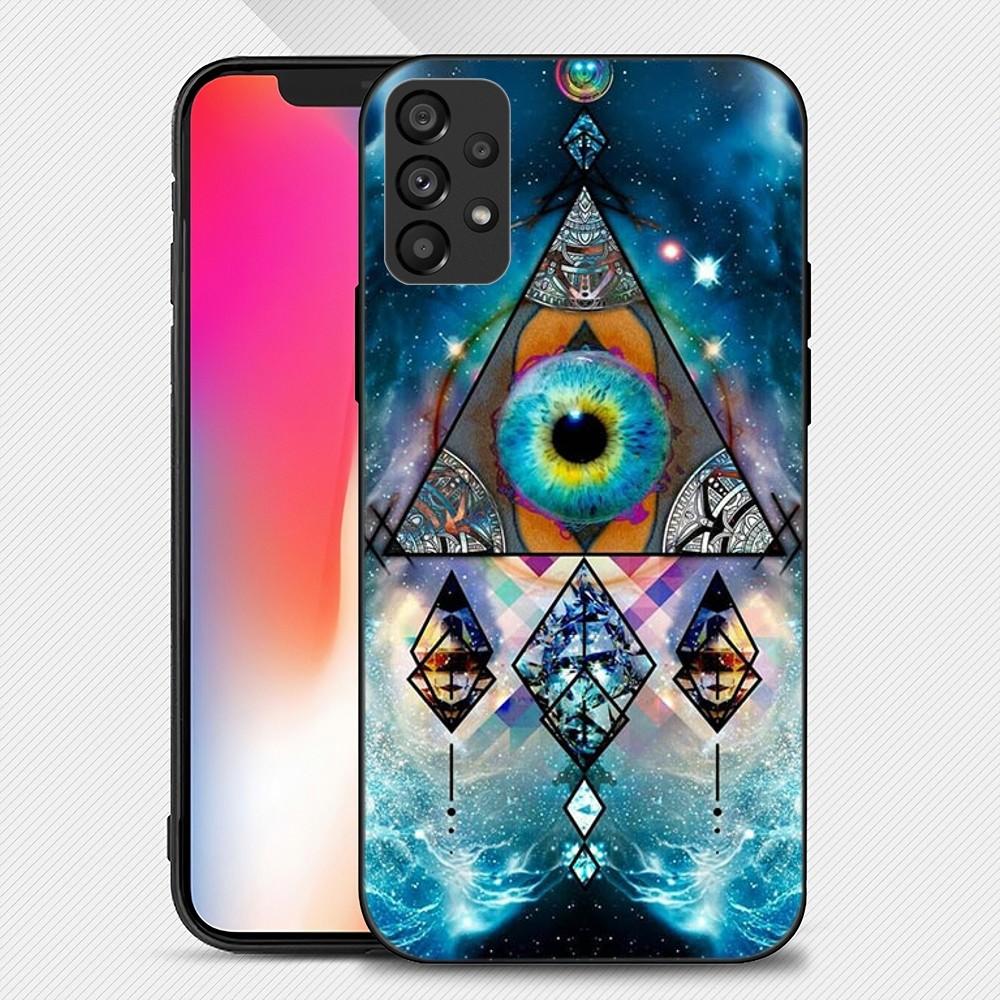 Eye of Providence Phone Case For Samsung Galaxy S22 S23 Ultra S21 S20 FE Plus Note 20 Soft Cover