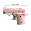 Mini Model Gravity Straight Jump Toy 3D Printed Gun Non-Firing  Cub Radish Toy Knife Kids Stress Relief Toy Christmas Gift