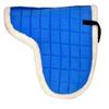 Поликоттоновый стеганый ватник Ridex синего цвета с дизайном английской лошадиной подушки для седла.