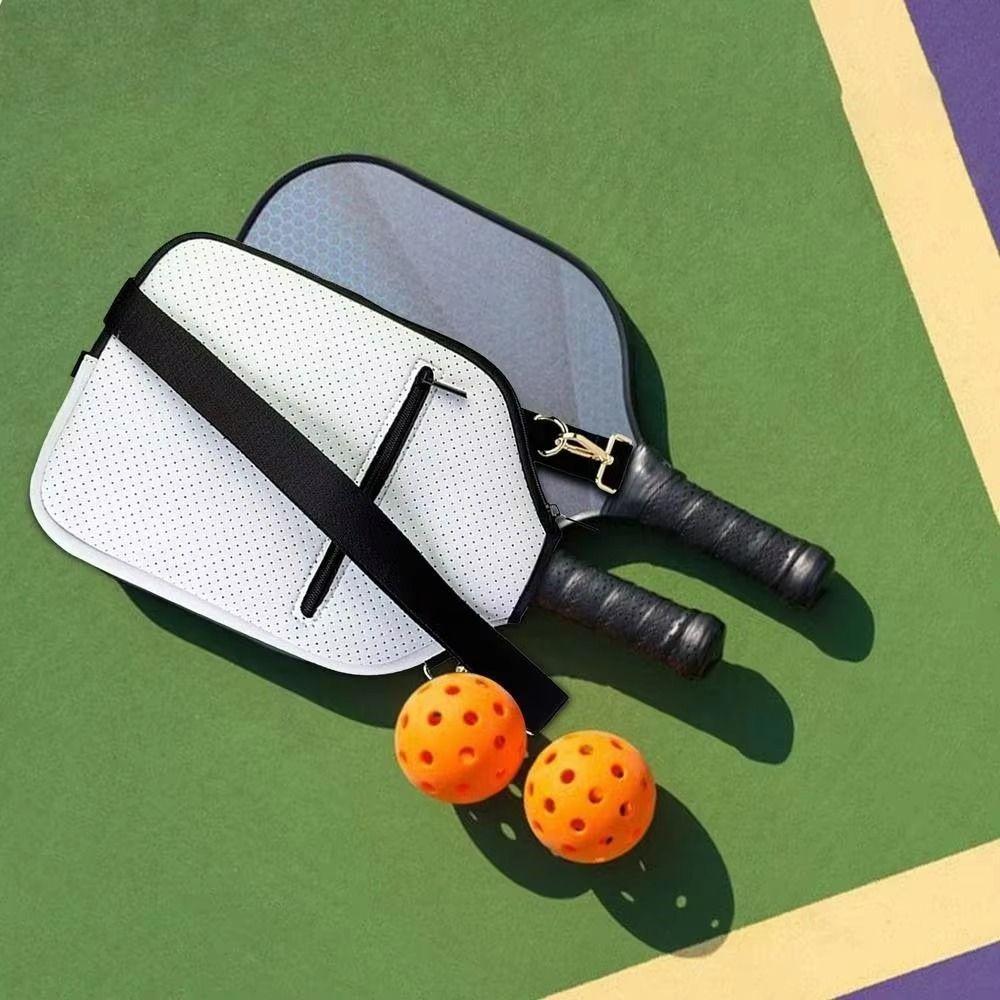 Waterproof Pickleball Crossbody Bag Large Capacity Pickleball Racket Bag Unisex