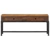 Vidaxl Szafka Pod Telewizor, 110X30X46 Cm, Lite Drewno Z Odzysku