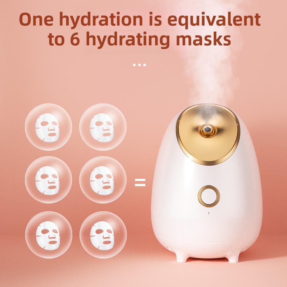 Бытовой маленький паровой аппарат для лица, Инструмент для увлажняющего спрея, горячего и холодного, Косметический инструмент, Очищение лица, Увлажнение и Горячий спрей Паровой аппарат для лица