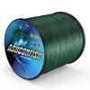 Леска Ashconfish PE 4 1000 м, сверхпрочная, высокочувствительная, износостойкая, с низким удлинением, леска, цвет утиный зеленый