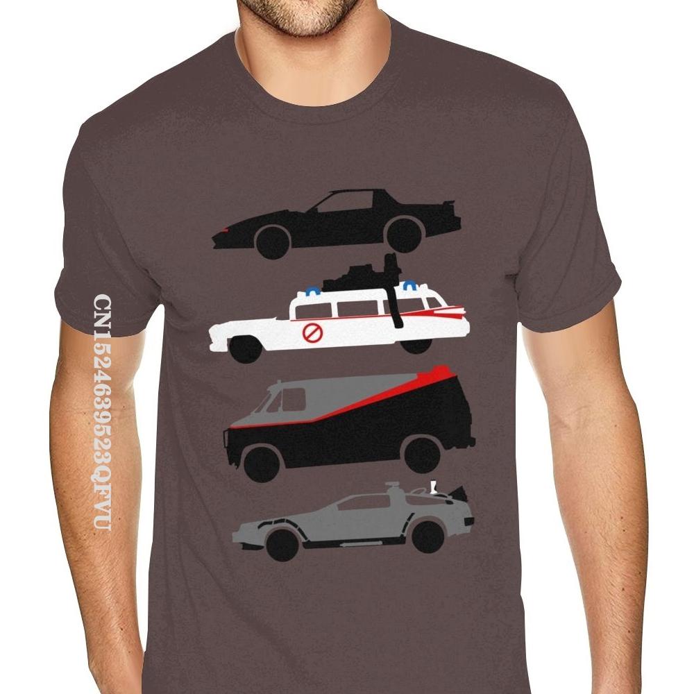 80s Car Tee Shirts Kawaii Halloween Oversized T Shirts Harajuku Boyfriend's Plus Size T-Shirts