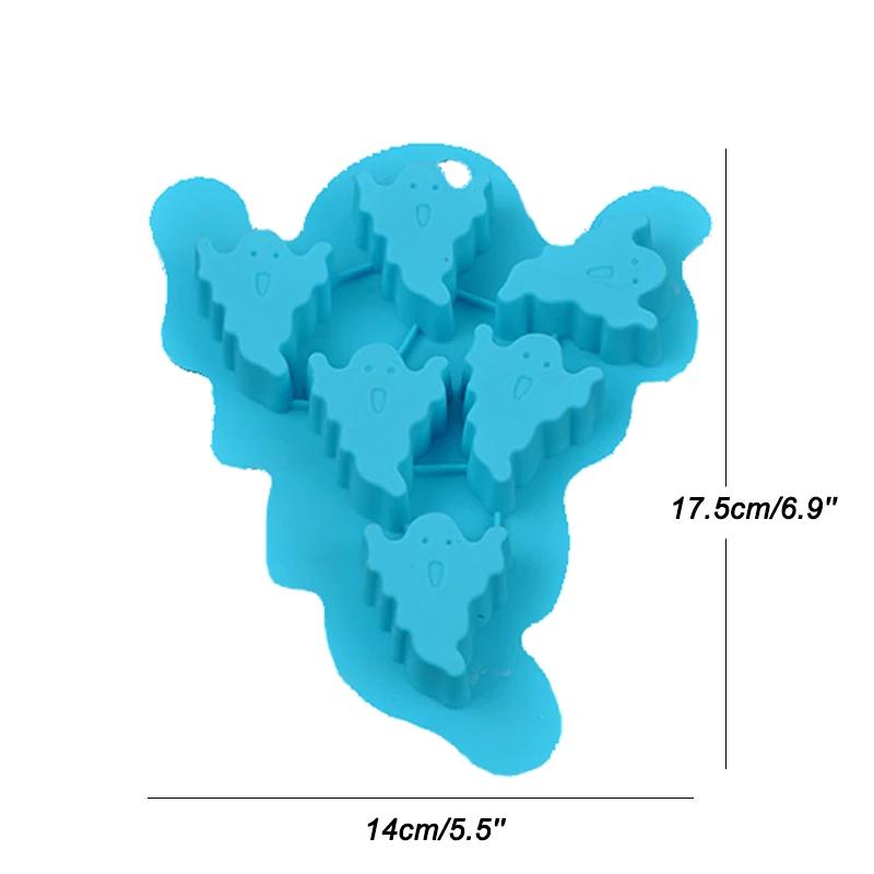 Форма для торта на Хэллоуин 3D силиконовая форма для DIY конфет печенья шоколада тыквы привидения черепа формы для выпечки торта украшения аксессуары